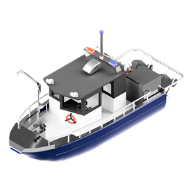 Türkmodel 206 Rescue Boat