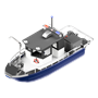 Türkmodel 206 Rescue Boat, byggsats i trä