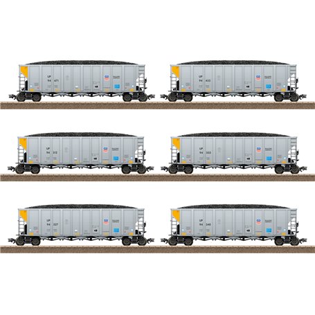 Trix 24903 Vagnsset med 6 koltransportvagnar Union Pacific