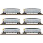 Trix 24903 Vagnsset med 6 koltransportvagnar Union Pacific