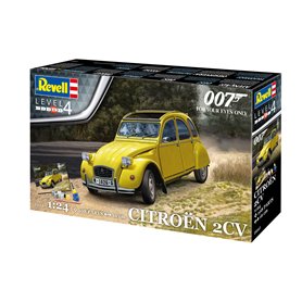 Revell 05663 Gift Set - Citroen 2CV (James Bond 007) "For Your Eyes Only"