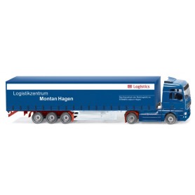 Wiking 53705 MAN TG-X Bil % Släp "DB Logistics"