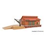 Vollmer 45701 Freight shed with side-platform and loading crane