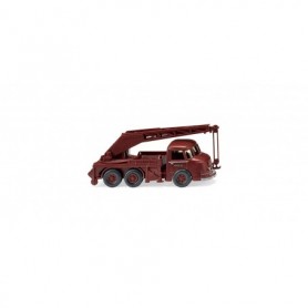 Wiking 063002 Crane truck (Henschel Bimot) oxide red