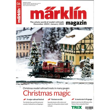 Märklin 389216 Märklin Magazin 6/2023 Engelska