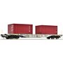 Roco 77345 Container carrier wagon, AAE