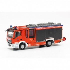 Herpa 097680 MAN TM CC HLF "Fire Department Ransbach-Baumbach" (Rhineland-Pfalz Ransbach-Baumbach)