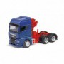 Herpa 313100-002 MAN TGX GX 6x4 rigid tractor with crane, blue