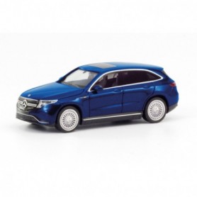 Herpa 430715-004 Mercedes-EQ EQC, brillant blue metallic