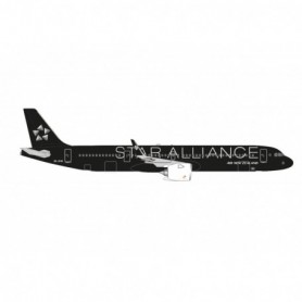 Herpa Wings 537391 Flygplan Air New Zealand Airbus A321neo "Star Alliance"