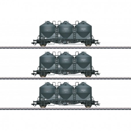 Märklin 48264 Vagnsset med 3 silovagnar Kds 67 DB