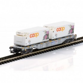 Trix 15494 Containervagnar Sgns SBB Cargo "Coop"