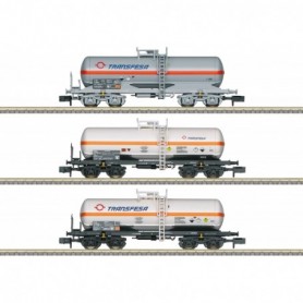 Trix 18267 Vagnsset med 3 tankvagnar "TRANSFESA" RENFE