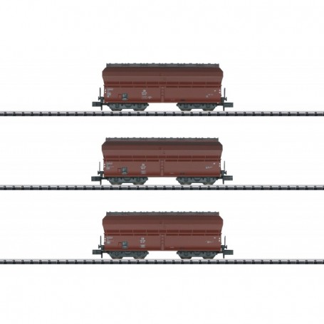 Trix 18268 Coke Transport Freight Car Set Part 1