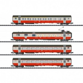 Trix 18720 Vagnsset med 4 personvagnar "Swiss Express Train" Part 1 SBB CFF FFS
