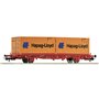Roco 00113 Containervagn Lgjs 440 6 179-2 DB med last av 2 containers Hapag-Lloyd