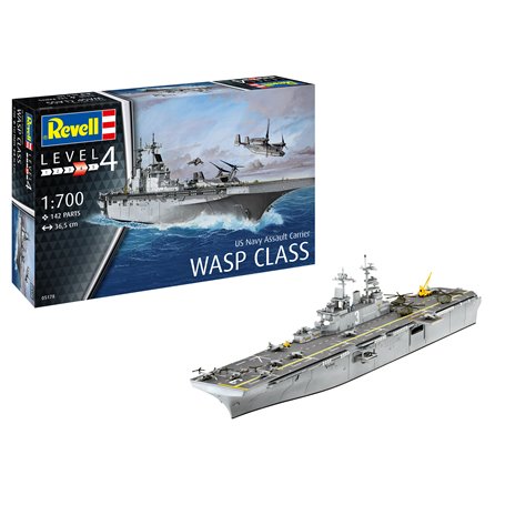 Revell 05178 Assault Carrier USS WASP CLASS