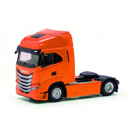 Herpa 313445-003 Iveco S-Way rigid tractor 2axles, deep orange