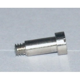 Wilesco 1018 Cylinderskruv med ansats M2, gänglängd 2 mm, ansatslängd 5 mm, skalle 3,5 mm, blank