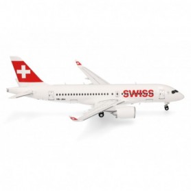Herpa Wings 558471-002 Flygplan Swiss International Air Lines Airbus A220-100
