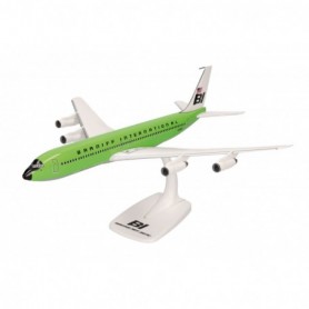 Herpa Wings 614009 Flygplan Braniff International Boeing 707-320 - Solid lime green