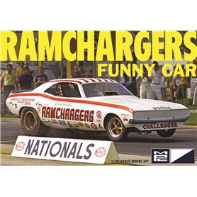 MPC 964 RAMCHARGERS DODGE CHALLENGER FUNNY CAR