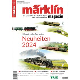 Märklin 389221 Märklin Magazin 1/2024 Tyska