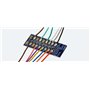ESU 53953 Adapter board, 24-pin E24 socket to open wires, 88mm, heat shrink