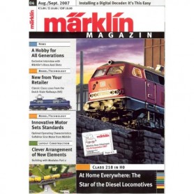 Märklin 114767 Märklin Magazin 5/2007 Engelska