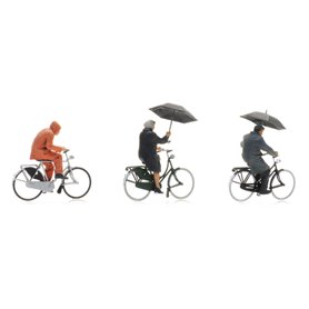 Artitec 5870016 Cyclists in the rain