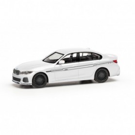 Herpa 420976-002 BMW Alpina B3 sedan, white with black decor and rims