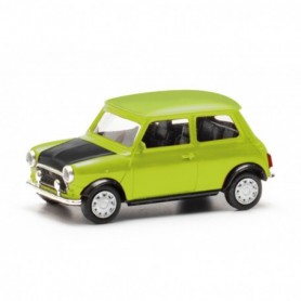 Herpa 421140 Mini Mayfair right-steered with two part grille and addtitional headlights, light green