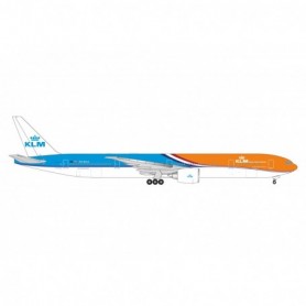 Herpa Wings 537773 Flygplan KLM Boeing 777-300ER "Orange Pride" - new 2023 Version