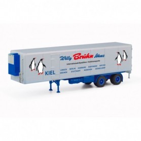 Herpa 87MBS026475 Refrigerated box trailer "Willy Bruhn Söhne"