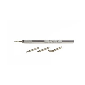 Excel Hobby Blades Corp. 30605 Embossing Tool Set — Stylus + 4 Replacement Tips