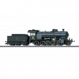 Märklin 39253 Class C 5 6 "Elephant" Steam Locomotive with a Tender