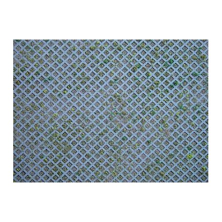 Faller 170625 Murplatta, papp, diamantstenar med gräs i fogarna