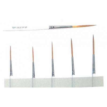Italeri 51265 Pensel "Script Liner Synthetic Brushes", storlek 2