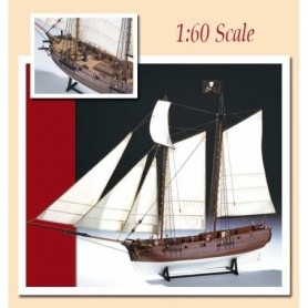Amati 1446 ADVENTURE - Pirate Ship 1760