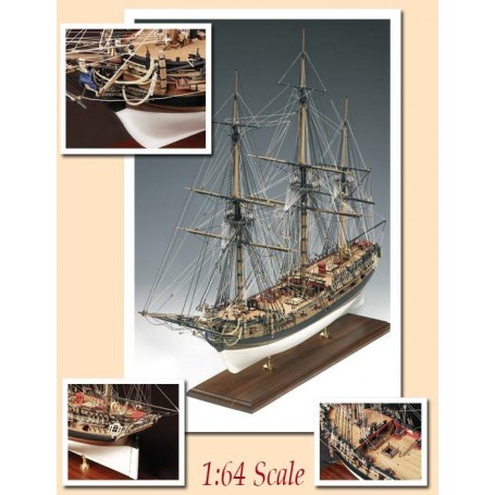 Amati 1300-03 HMS FLY 1776 - Victory Models Serie