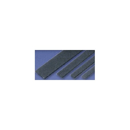 Texson 035131 Kolfiberremsa, bredd 8 mm, tjocklek 1.2 mm, längd 1000 mm, 1 st