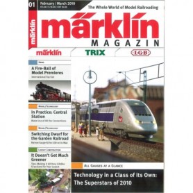 Märklin 157304 Märklin Magazin 1/2010 Engelska