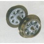 Trix 36669400 AC-Hjul, 11 mm, gråa ekrar, 1 st