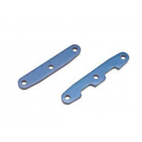Traxxas 6823 Bulkhead Tie-Bars, fram och bak, blå anodiserad aluminium, 1 par