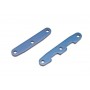 Traxxas 6823 Bulkhead Tie-Bars, fram och bak, blå anodiserad aluminium, 1 par