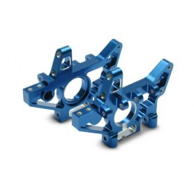 Traxxas 4930X Konsoller, aluminium T6, blå anodiserad, främre, höger och vänster, 1 par