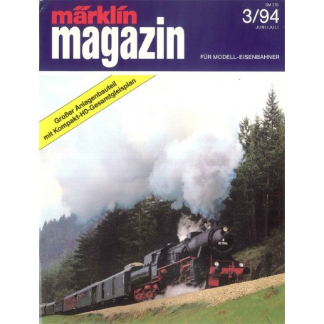 Kataloger KAT172 Märklin Magazin 3/94