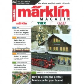 Märklin 160567 Märklin Magazin 6/2010 Engelska