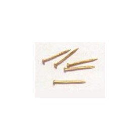 Amati 4134-12 Nubb/spik, mässing, rund skalle, 12 mm, diameter 0.8 mm, 100 st