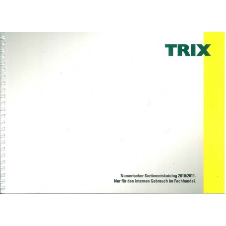 Trix 158885 Handlarkatalog Trix 2010/2011
